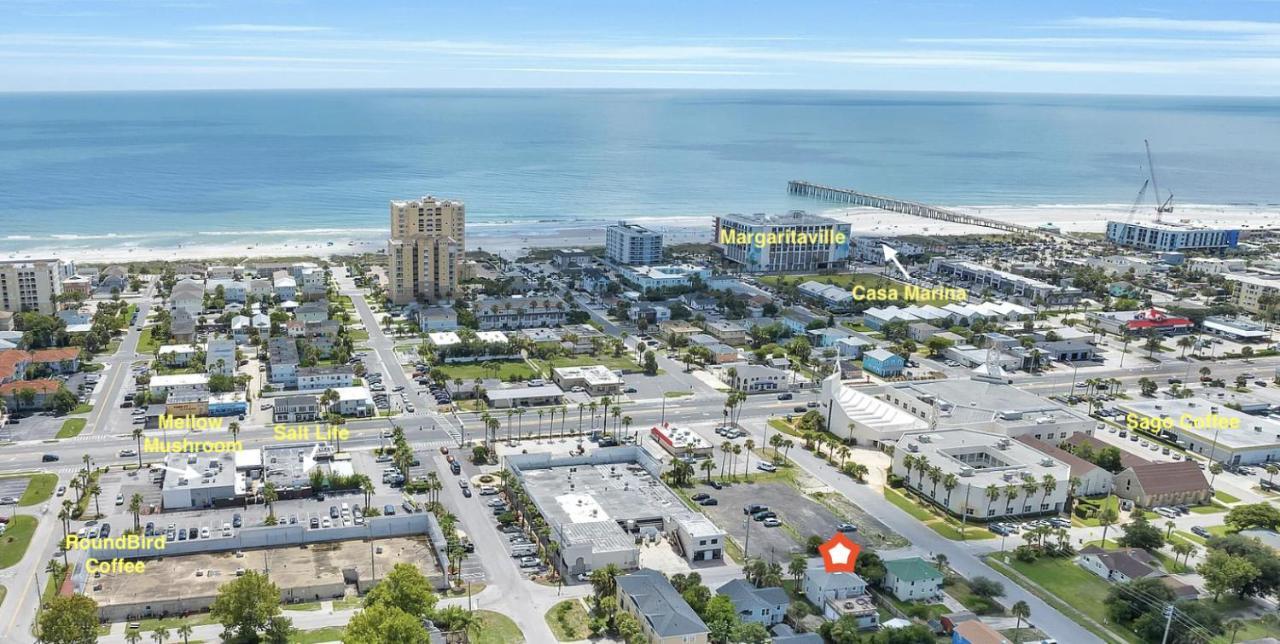 Seas The Day - 4 Blocks To The Beach, Restaurant, And Bar District - Great Deck And Outdoor Space!! Jacksonville Beach Extérieur photo